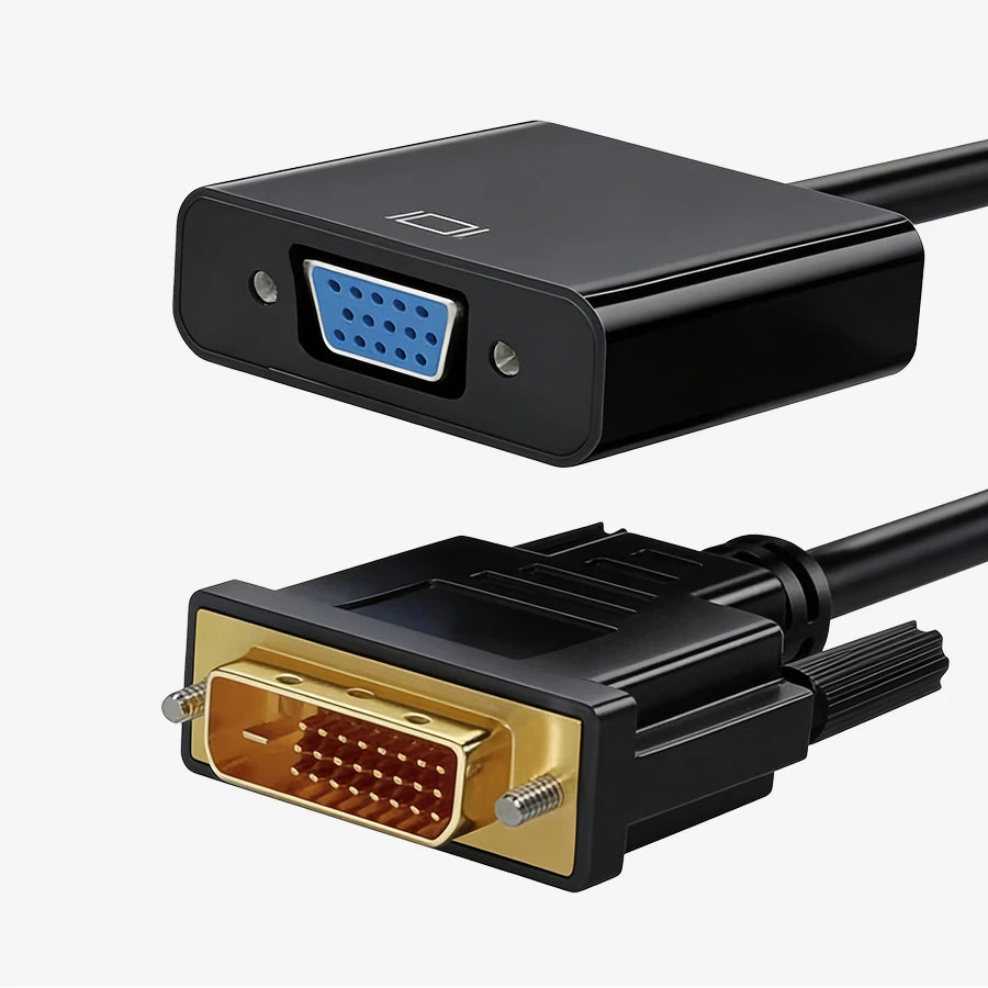 H'Maston MU36 Conversor DVI Macho para VGA Fêmea