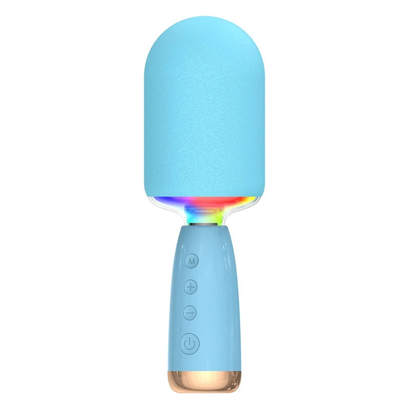 H'Maston MX07 Caixa de Som Bluetooth Portátil com Microfone e LED