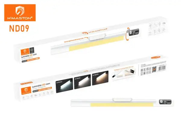 H'Maston ND09 Lâmpada LED Sem Fio Inteligente Portátil