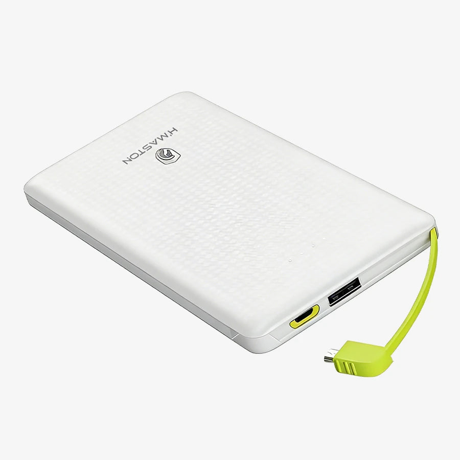 H'Maston PN-952H Power Bank 5000 mAh com LED e Segurança