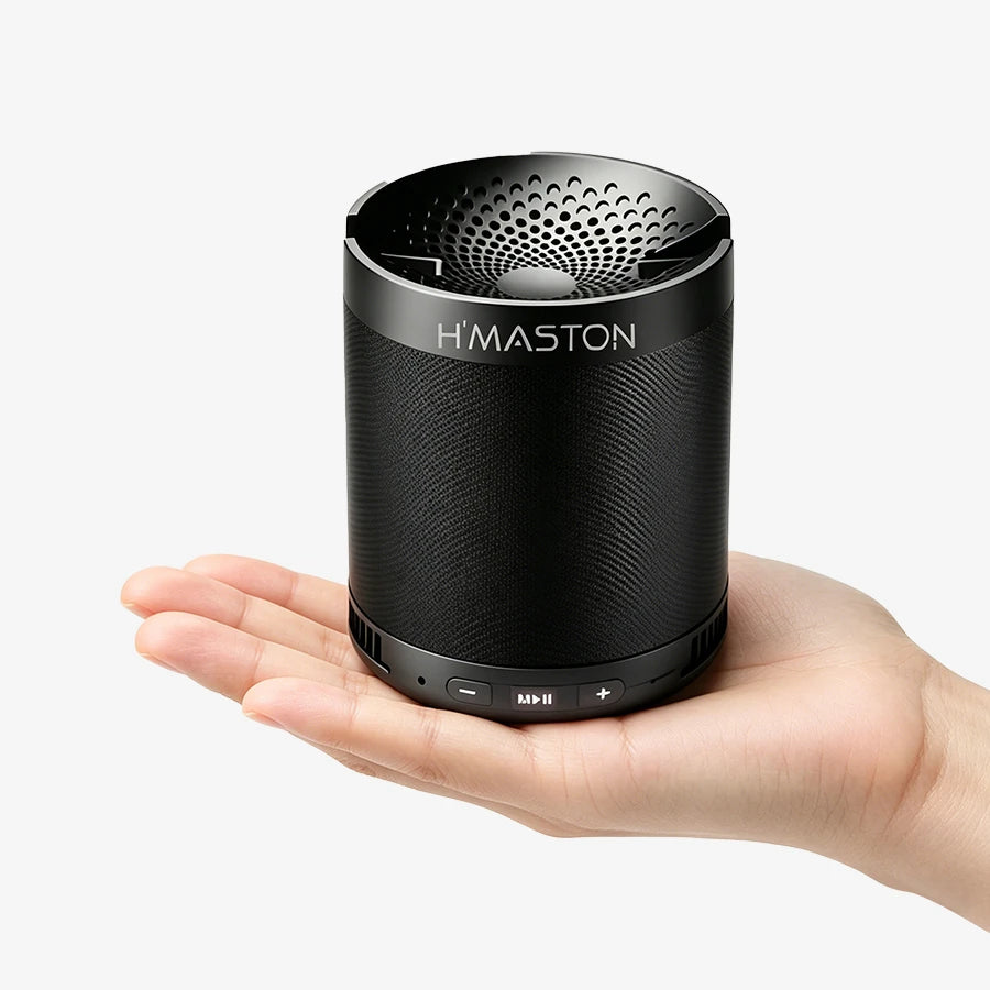H'Maston Q3 Alto Falante Portátil Bluetooth Preto 110V