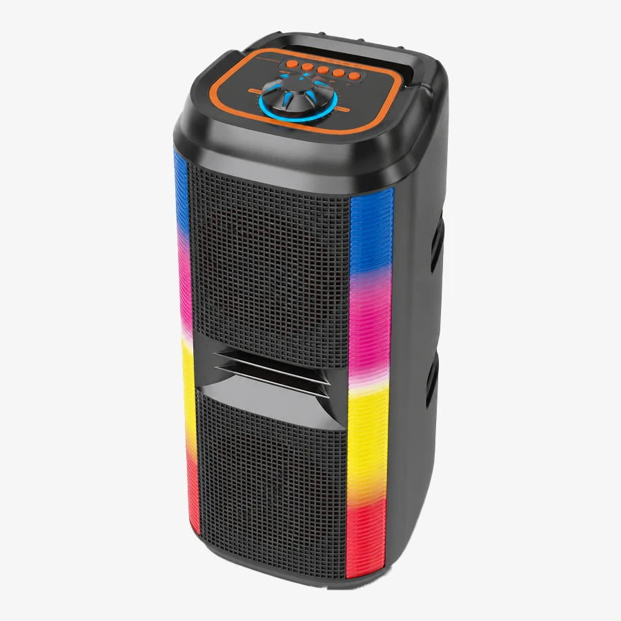 H'Maston QS16 Caixa de Som Bluetooth - Potente e Moderno com RGB