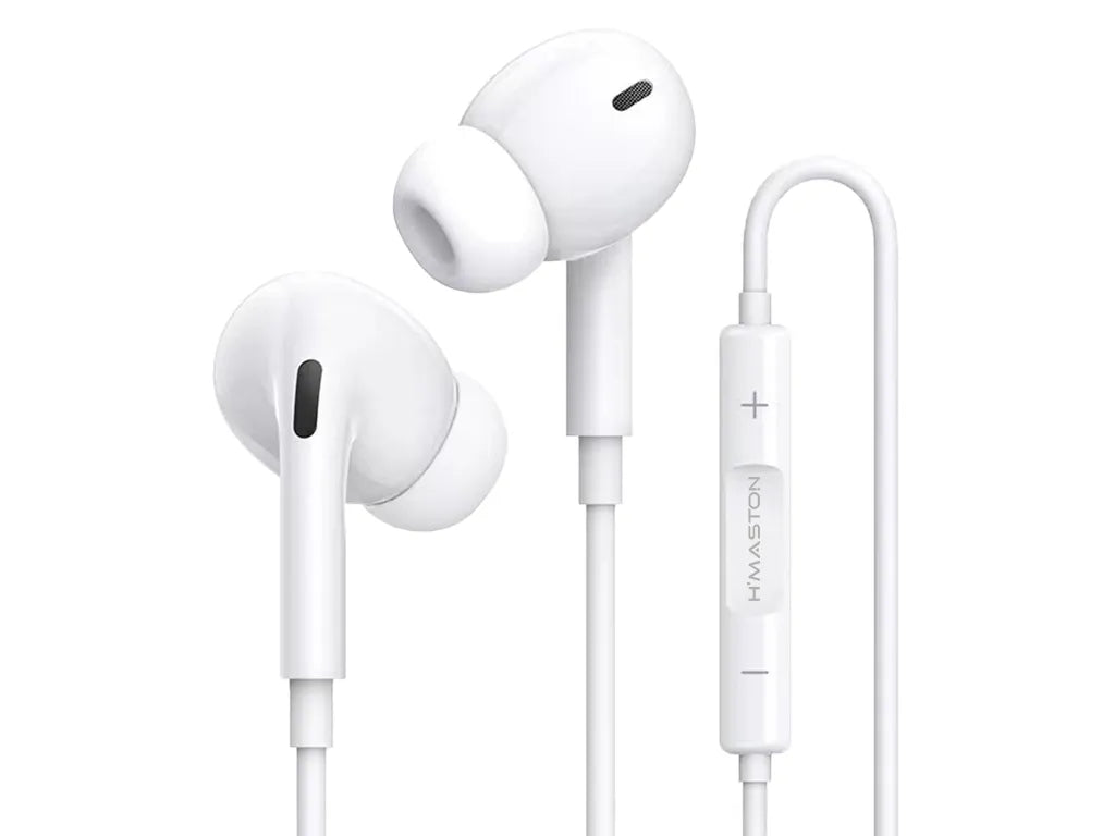 H'Maston RB05 Fone de Ouvido com Fio In-Ear Tipo-C