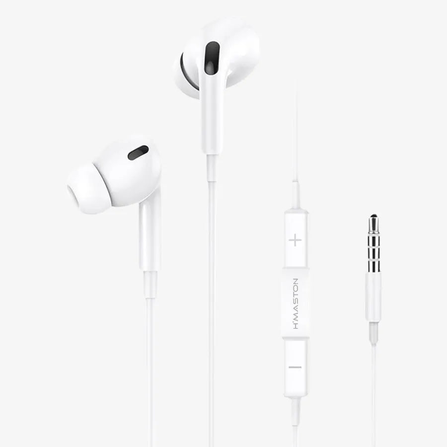 H'Maston RB04 / RB05 Fone de Ouvido com Fio In-Ear - Eleadermall