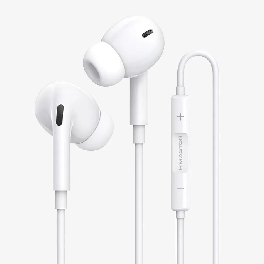 H'Maston RB04 / RB05 Fone de Ouvido com Fio In-Ear - Eleadermall