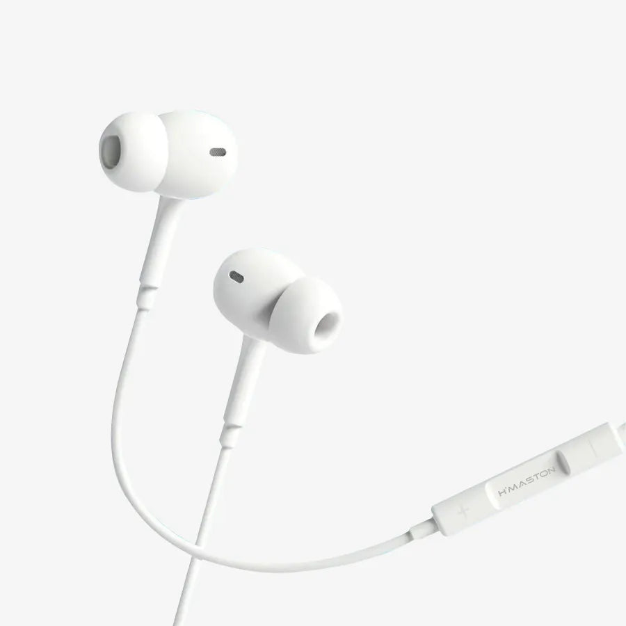 H'Maston RB04 / RB05 Fone de Ouvido com Fio In-Ear - Eleadermall