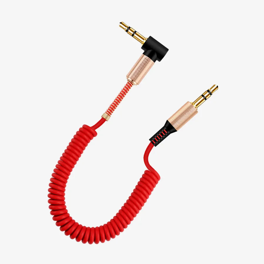 H'Maston RLL200 Cabo Auxiliar 3.5mm Portátil e Durável'