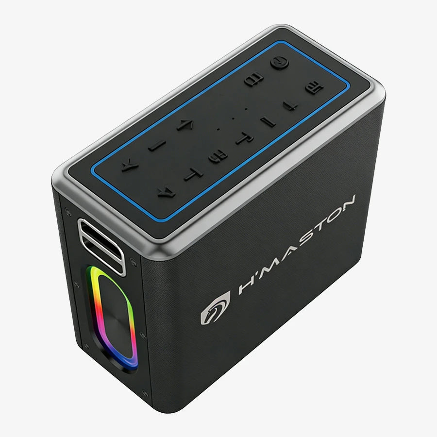 H'maston RN03 Caixa de Som 120W Bluetooth com Microfones