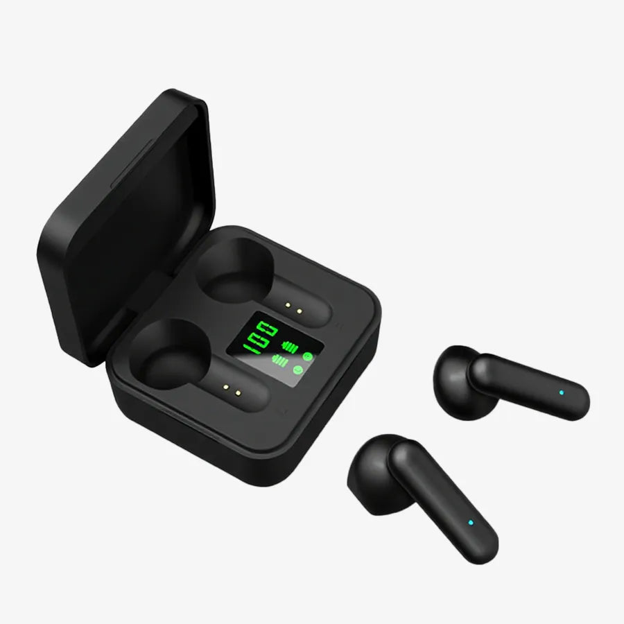 H'Maston RS32 Fone Bluetooth 5.3 com IPX5 e LED - Eleadermall