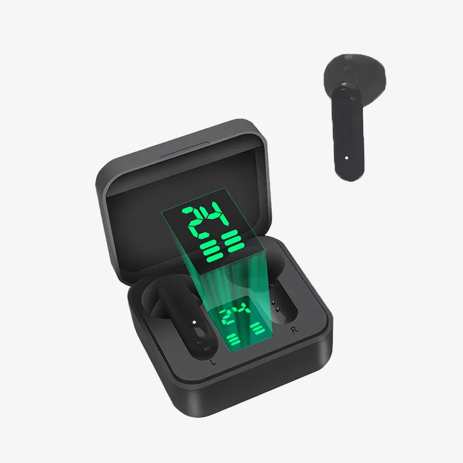 H'Maston RS32 Fone Bluetooth 5.3 com IPX5 e LED - Eleadermall