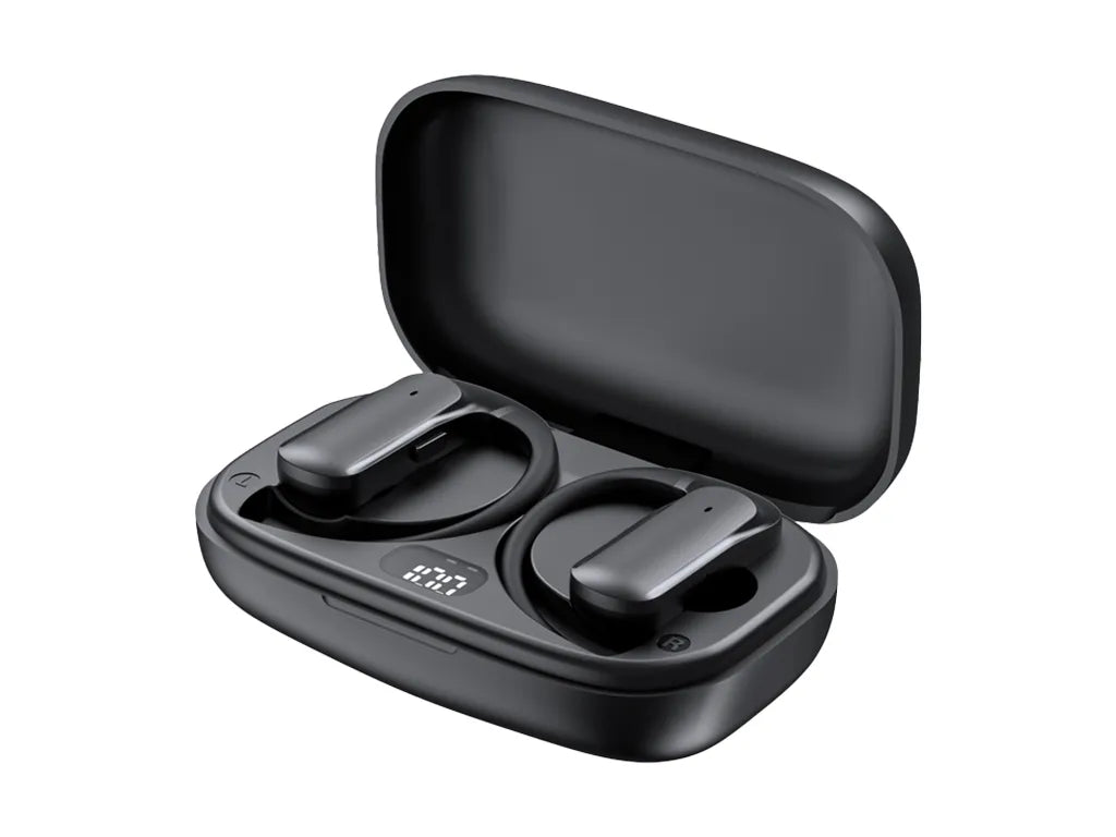 H'Maston RS56 Fone Bluetooth 5.3 com LED Hifi Esportivo