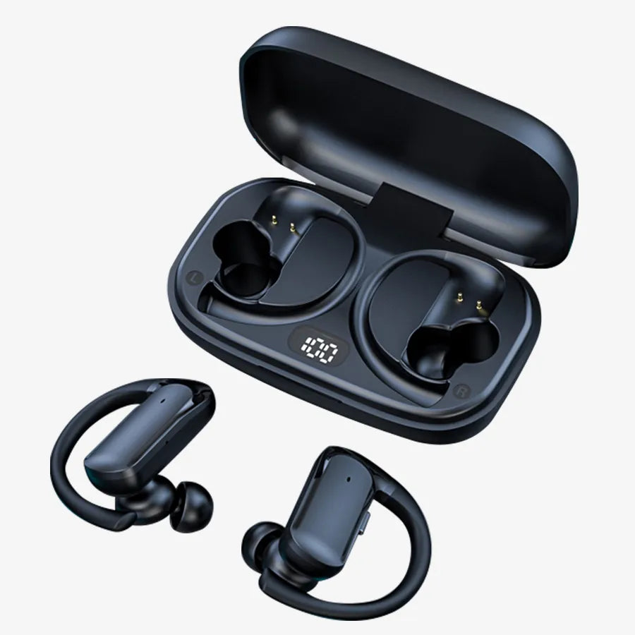 H'Maston RS56 Fone Bluetooth 5.3 com LED Hifi