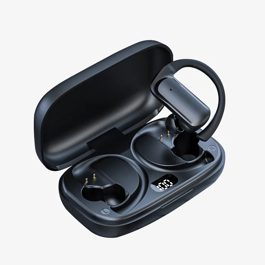 H'Maston RS56 Fone Bluetooth 5.3 com LED Hifi