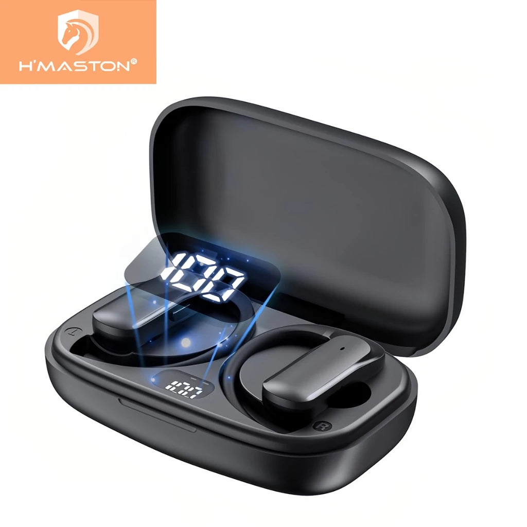 H'Maston RS56 Fone Bluetooth 5.3 com LED Hifi - Eleadermall