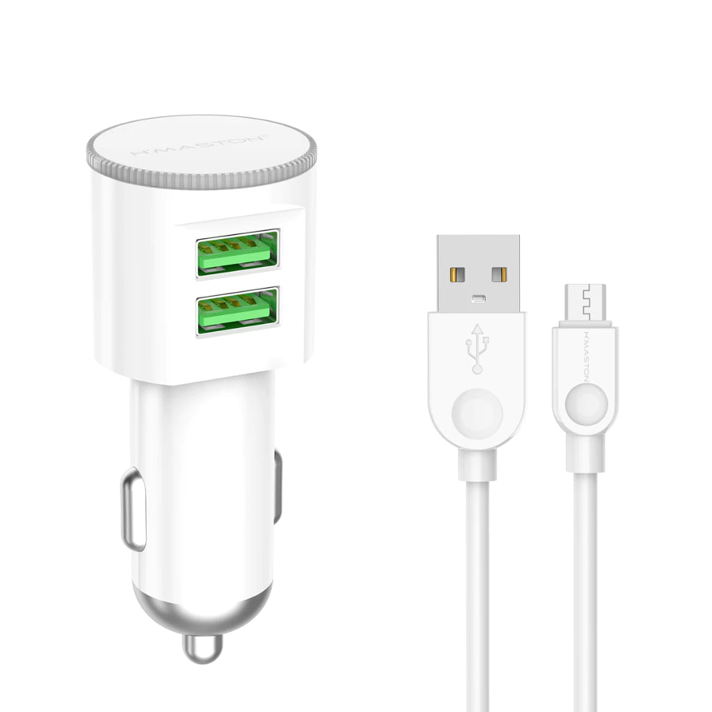 H'Maston S15 Carregador Veicular Turbo 4.1A - Eleadermall