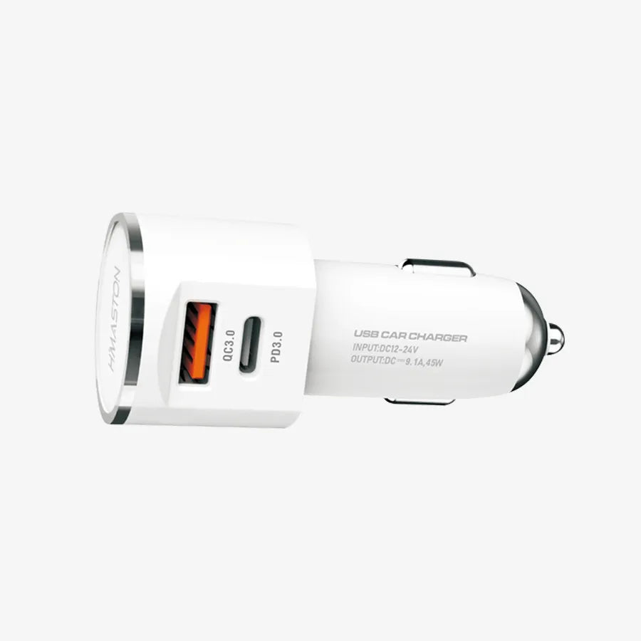 H'Maston S18 Carregador Turbo 36W, USB & PD - Eleadermall