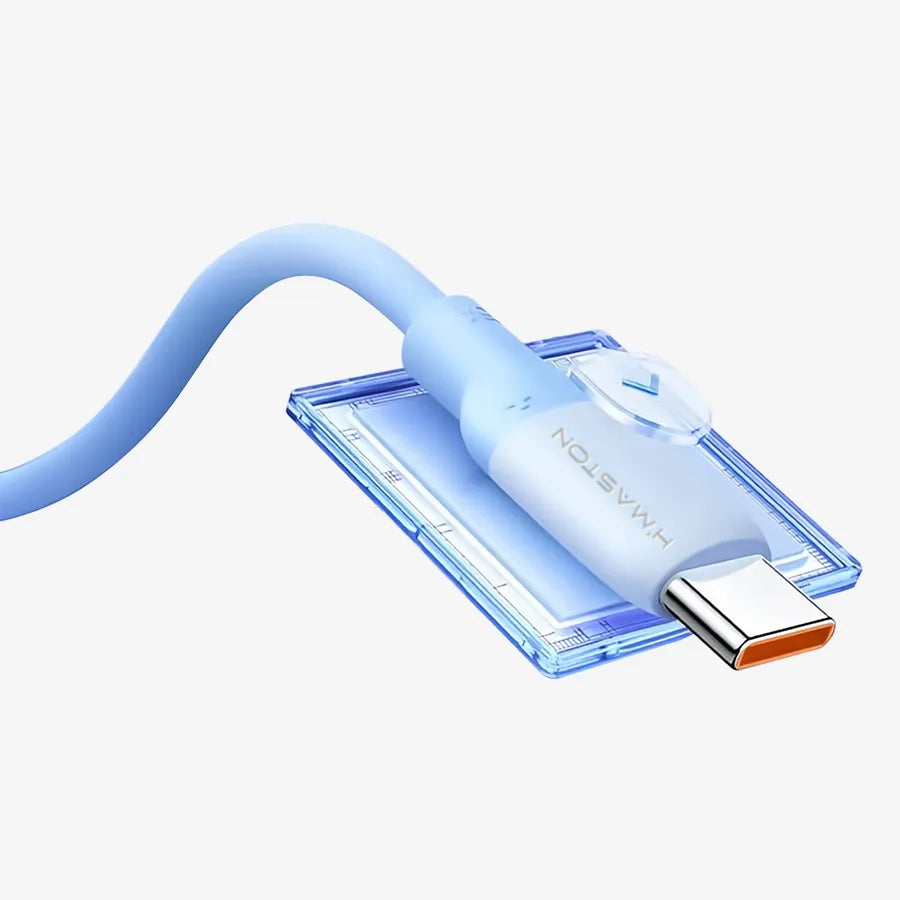 H'Maston SJX14 Cabo Turbo USB V8/iOS Tipo C 1m - Eleadermall