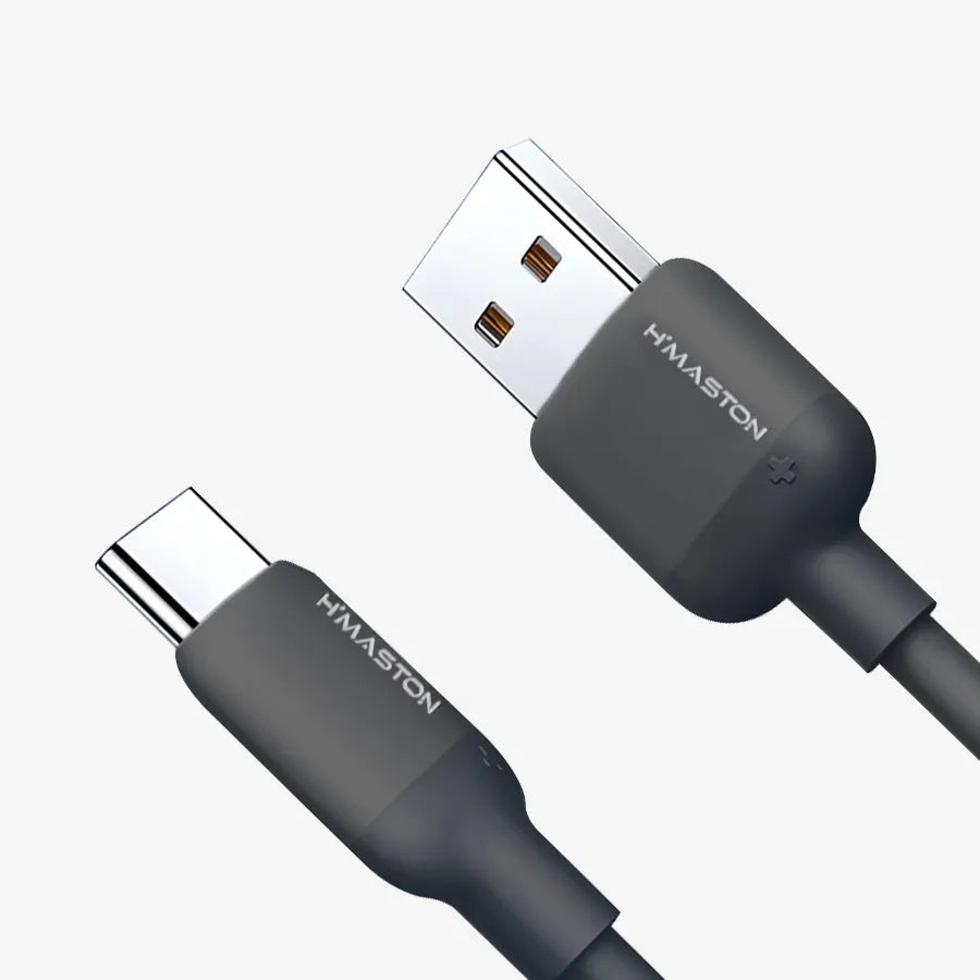 H'Maston SJX14 Cabo Turbo USB V8/iOS Tipo C 1m - Eleadermall