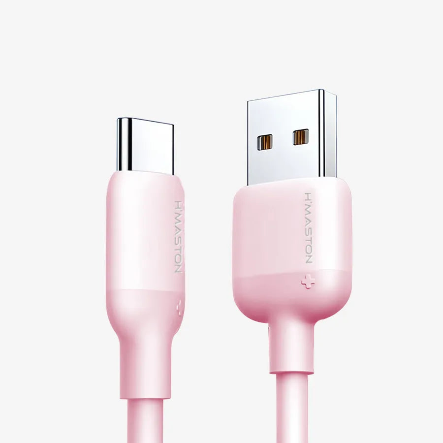 H'Maston SJX14 Cabo Turbo USB V8/iOS Tipo C 1m - Eleadermall