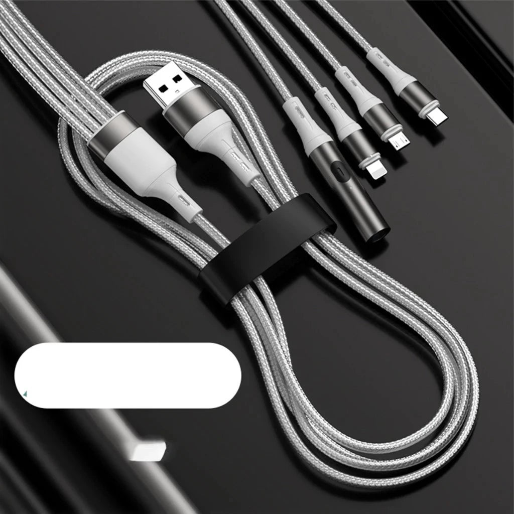 H'Maston SJX21 Cabo 4 em 1 - Carregador e Dados Rápido