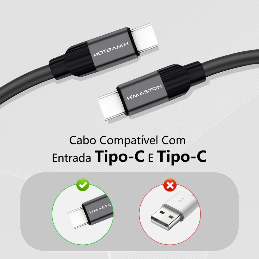 H'Maston SJX22 Cabo Turbo 65W para Samsung - Eleadermall