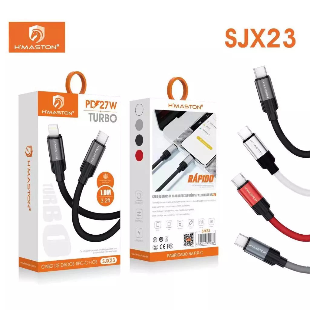 H'Maston SJX22 Cabo Turbo 65W para Samsung - Eleadermall