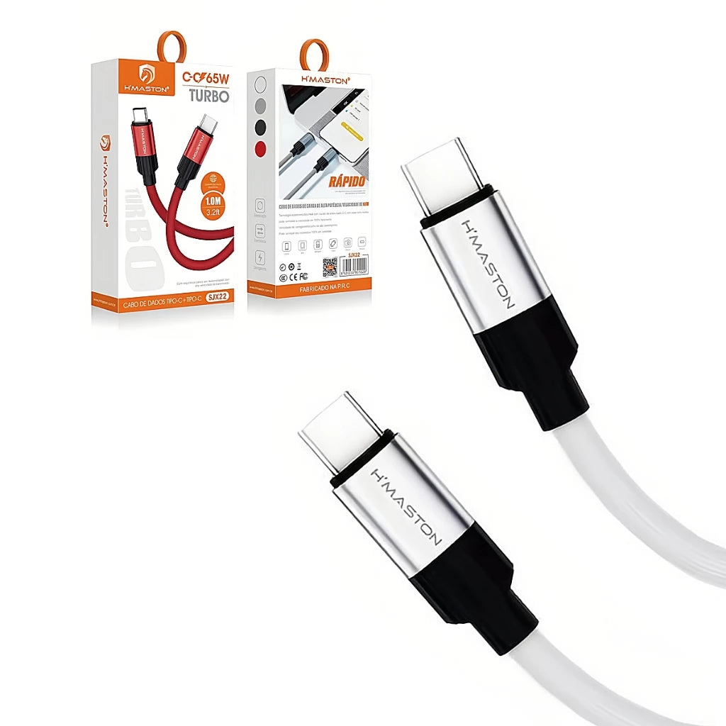 H'Maston SJX22 Cabo Turbo 65W para Samsung - Eleadermall