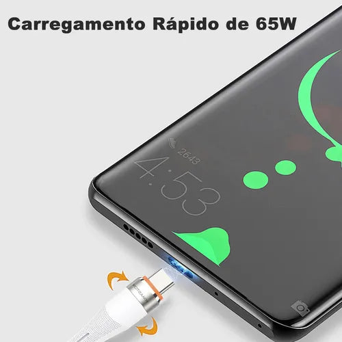 H'Maston SJX31 Cabo Turbo 65W Tipo C Samsung - Eleadermall