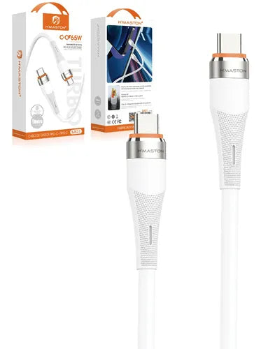 H'Maston SJX31 Cabo Turbo 65W Tipo C Samsung - Eleadermall