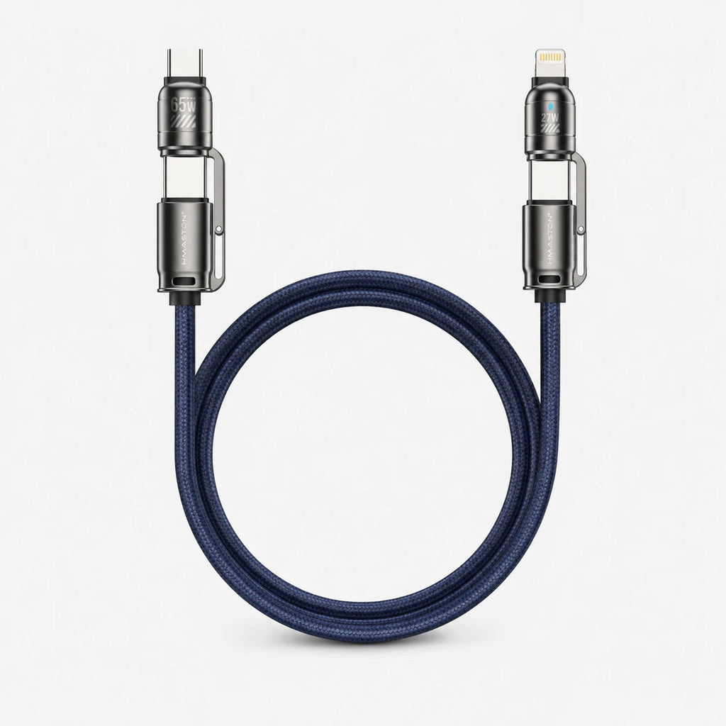 H'Maston SJX48/SJX49 Cabo 4 em 1 USB 65W - Carregamento Rápido