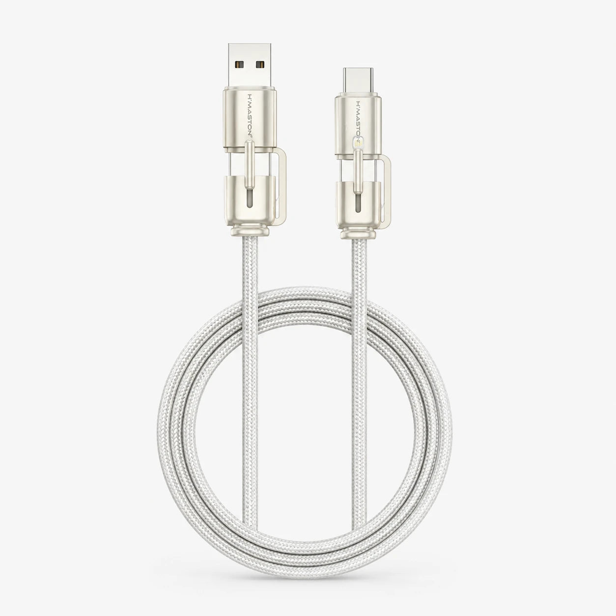 H'Maston SJX48/SJX49 Cabo 4 em 1 USB 65W - Carregamento Rápido