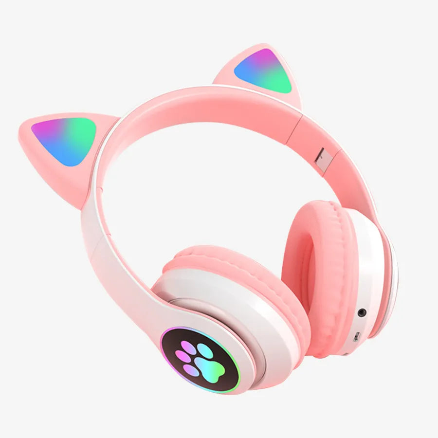 H'maston SN24 Fone Gato Bluetooth 5.3 Sem Fio - Eleadermall