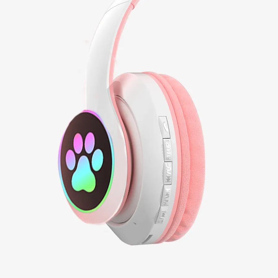 H'maston SN24 Fone Gato Bluetooth 5.3 Sem Fio - Eleadermall