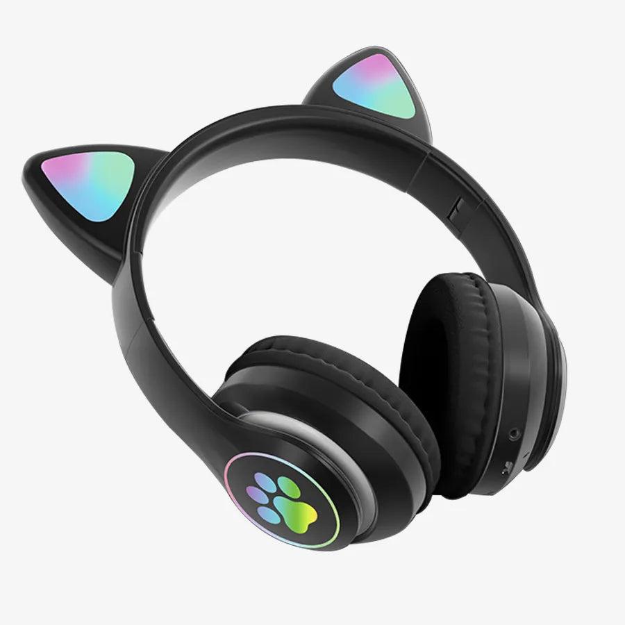 H'maston SN24 Fone Gato Bluetooth 5.3 Sem Fio - Eleadermall