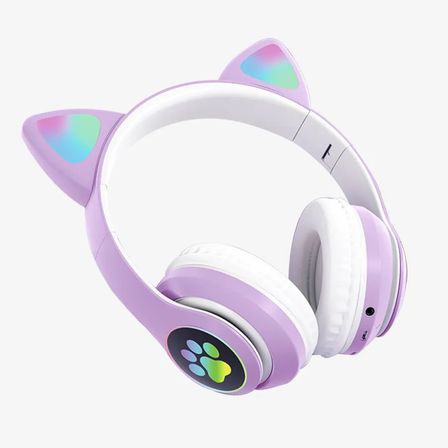 H'maston SN24 Fone Gato Bluetooth 5.3 Sem Fio - Eleadermall