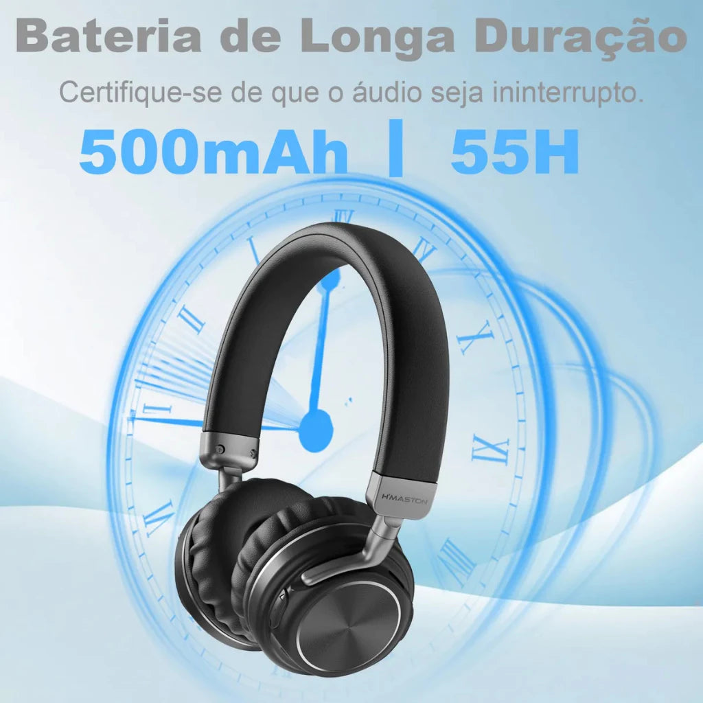 H'maston SN31 Headset Gamer Bluetooth 5.4 Sem Fio - Eleadermall