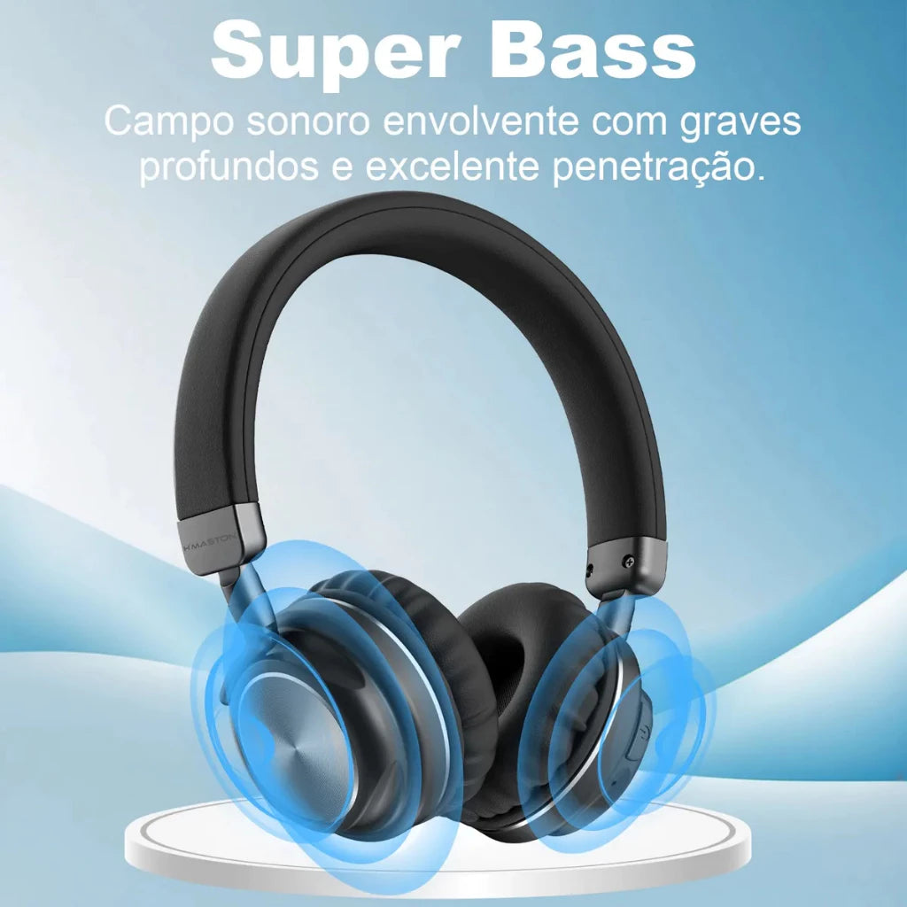 H'maston SN31 Headset Gamer Bluetooth 5.4 Sem Fio - Eleadermall