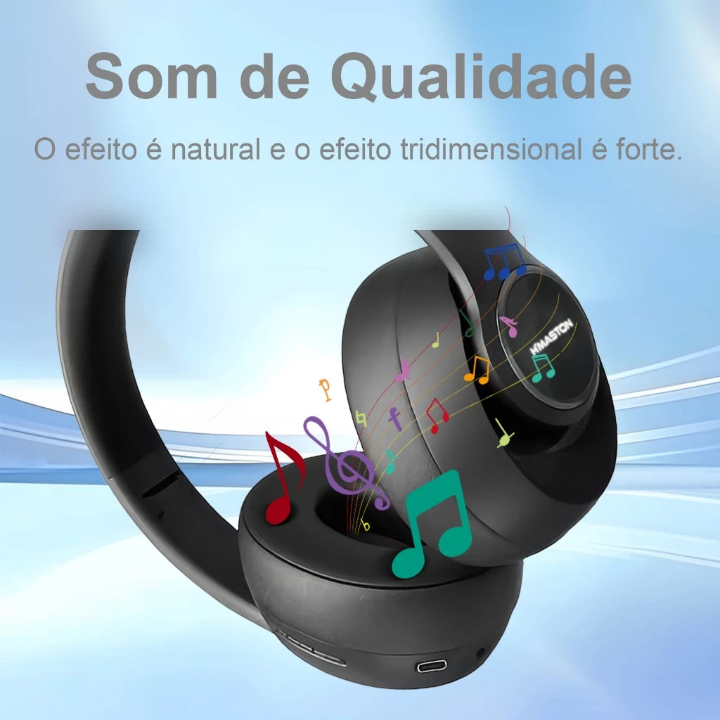H'Maston SN33 Headset Bluetooth ANC Gamer 42h - Eleadermall