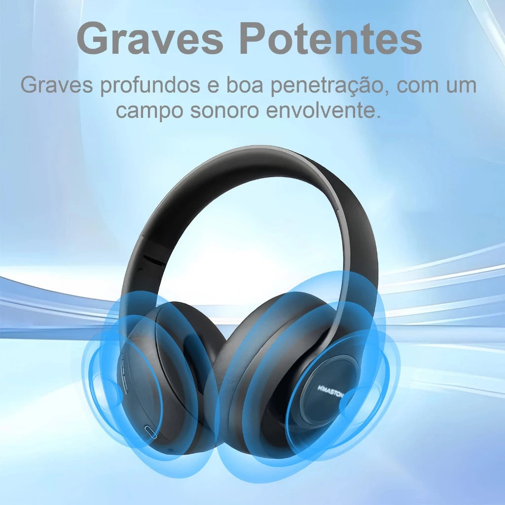 H'Maston SN33 Headset Bluetooth ANC Gamer 42h - Eleadermall
