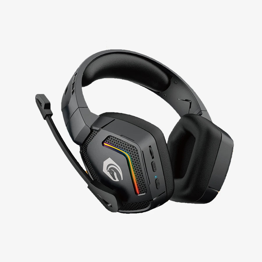 H'Maston SNS12 Fone Headset Gamer Bluetooth RGB com Microfone