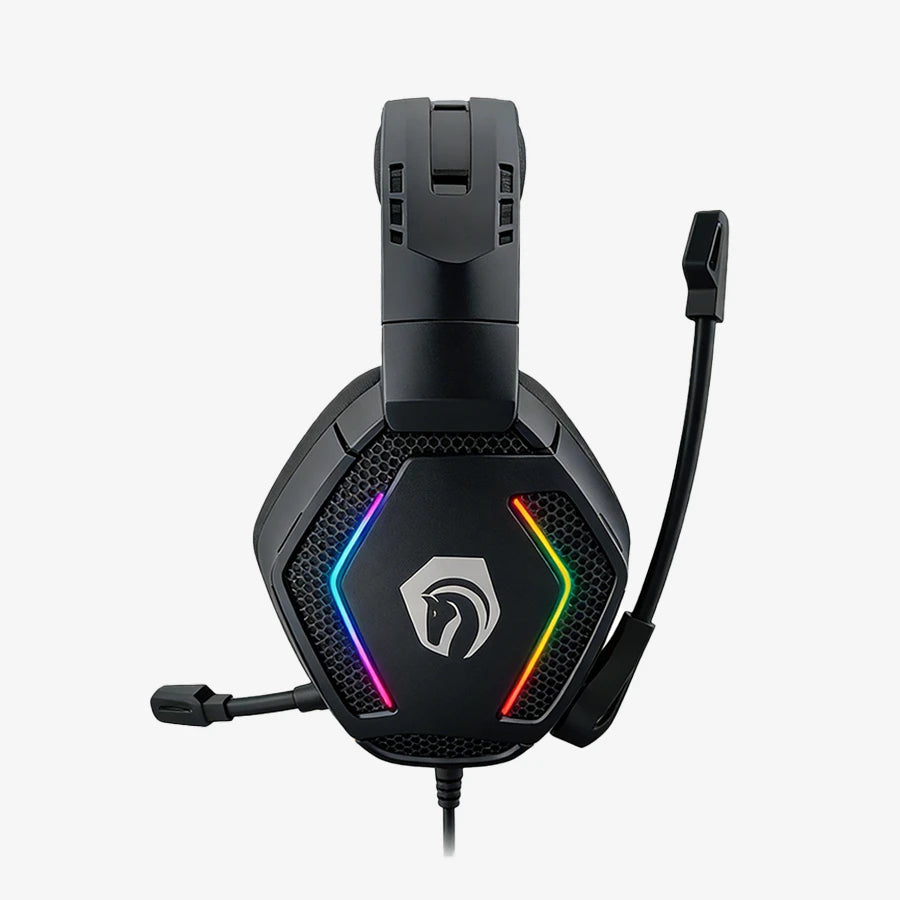 H'Maston SNS12 Fone Headset Gamer Bluetooth RGB com Microfone