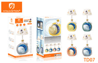 H'Maston TD07 Luminária Astronauta Lua LED Portátil e Divertida