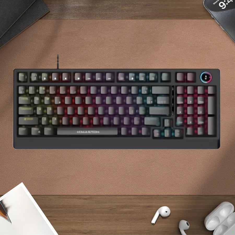 H'maston TK03 Teclado Mecânico Gamer RGB - Desempenho e Estilo