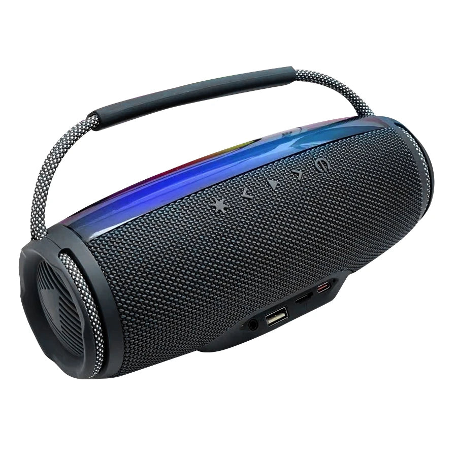 H'Maston TN23 Caixa de Som Bluetooth 5.1 com LED RGB