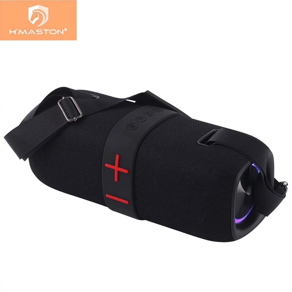 H'Maston TN24 Som Portátil Bluetooth com LED - Eleadermall