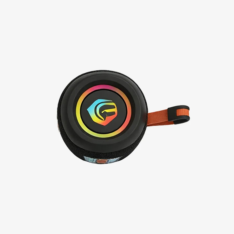 H'Maston TN48 Caixa de Som Potente com LED e Resistência à Água