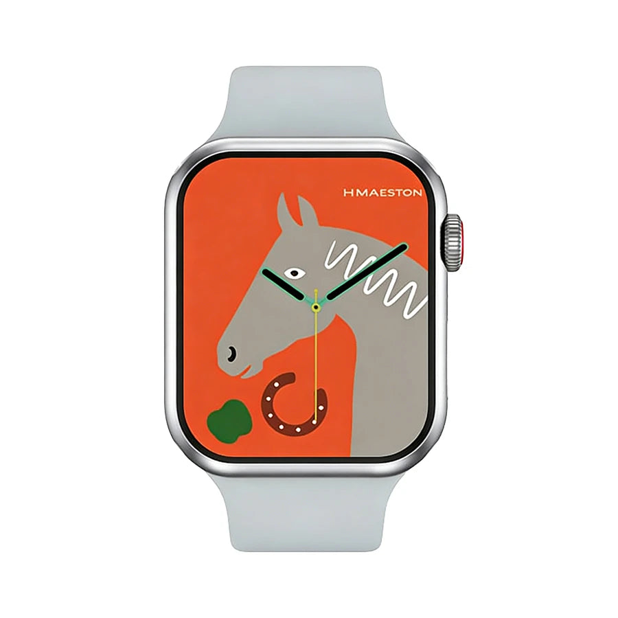 H'Maston W29 Pro Smartwatch 47mm com NFC e Bússola