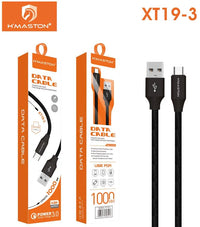 H'maston XT19-3 Cabo Carregador Tipo-C 1m 4.8A Resistente