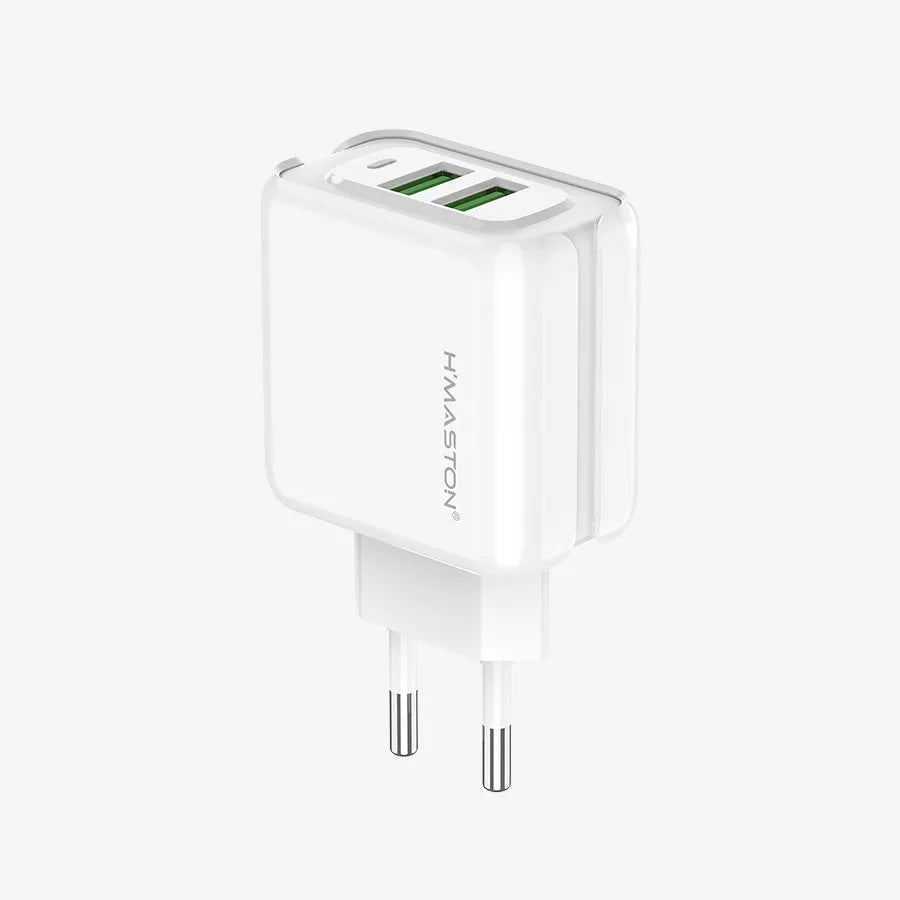 H'Maston Y24 Carregador Rápido 25W 2 Portas USB - Eleadermall
