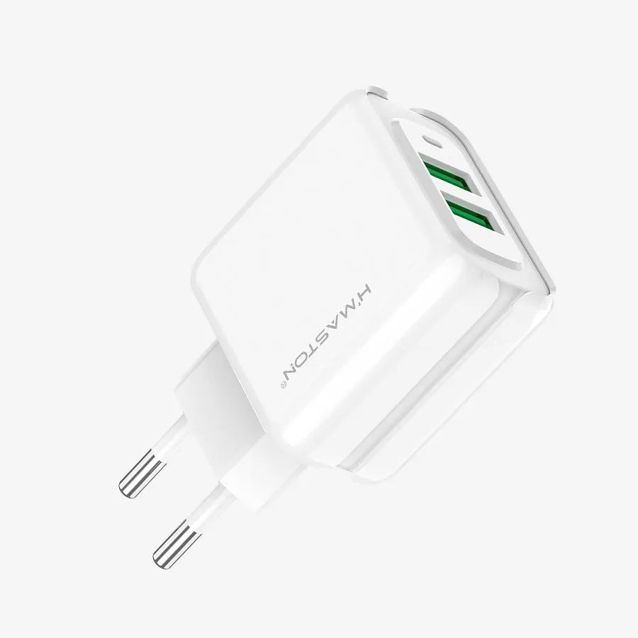 H'Maston Y24 Carregador Rápido 25W 2 Portas USB - Eleadermall